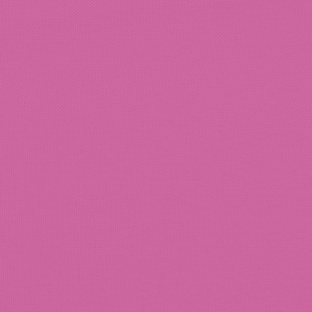 Cuscini per Pallet 7 pz Rosa in Tessuto