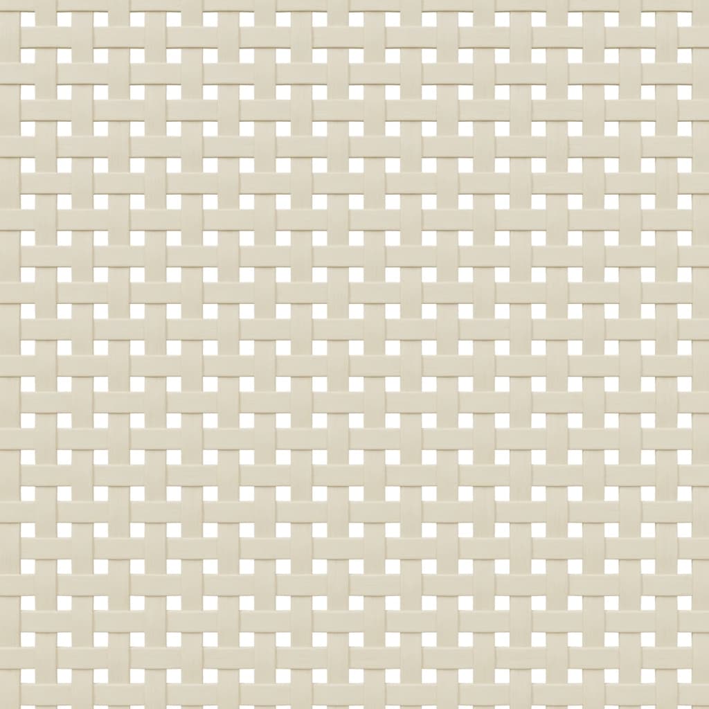 Comodino SENJA Aspetto Rattan Marrone 40x35x80 cm in Legno Pino