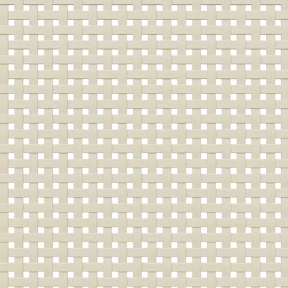 Comodino SENJA Aspetto Rattan Marrone 40x35x80 cm in Legno Pino