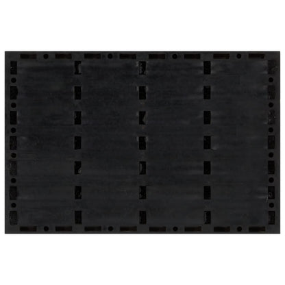 Zerbino Rettangolare 40x60 cm in Gomma e Fibra di Cocco