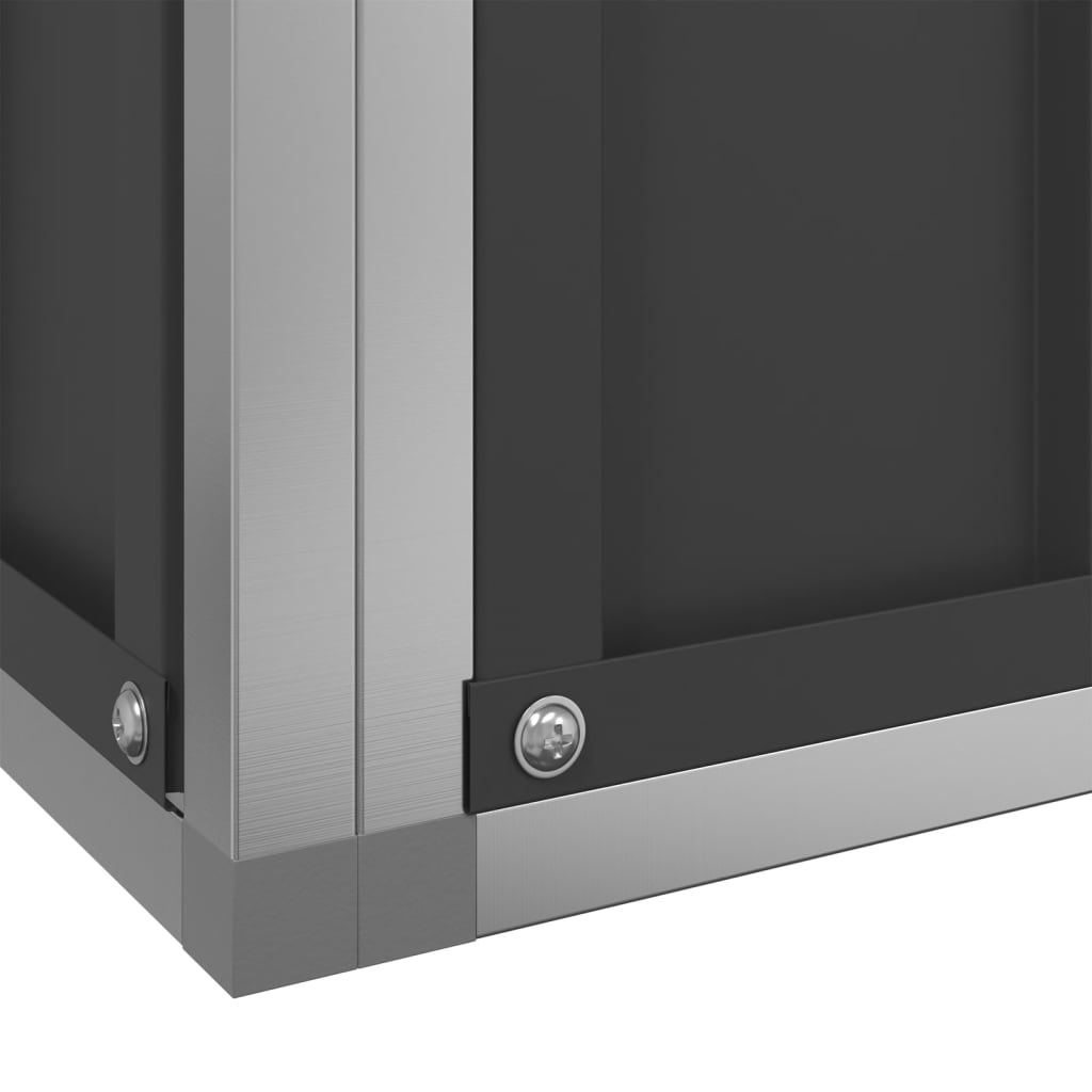 Voliera con Estensione Argento 1037x203x216 cm in Acciaio