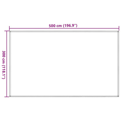 Tappeto da Tenda Sabbia 300x500 cm HDPE