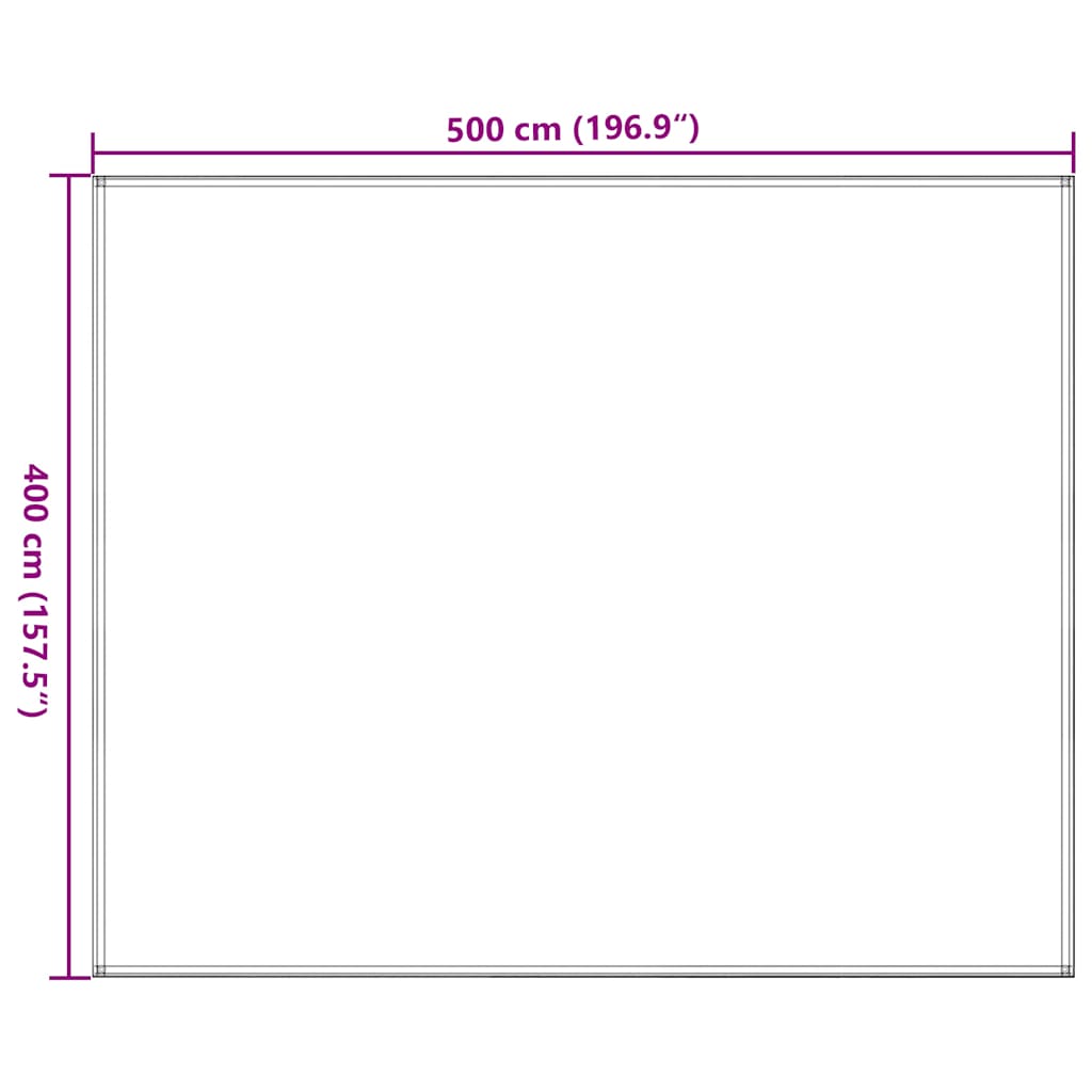 Tappeto da Tenda Sabbia 400x500 cm HDPE