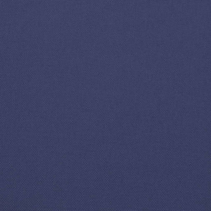 Cuscini per Pallet 3 pz Blu Marino in Tessuto