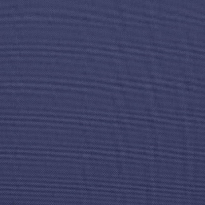 Cuscini per Pallet 3 pz Blu Marino in Tessuto