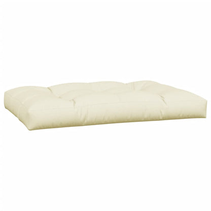 Cuscini per Pallet 5 pz Crema in Tessuto