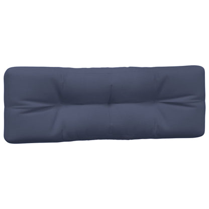 Cuscini per Pallet 5 pz Blu Marino in Tessuto