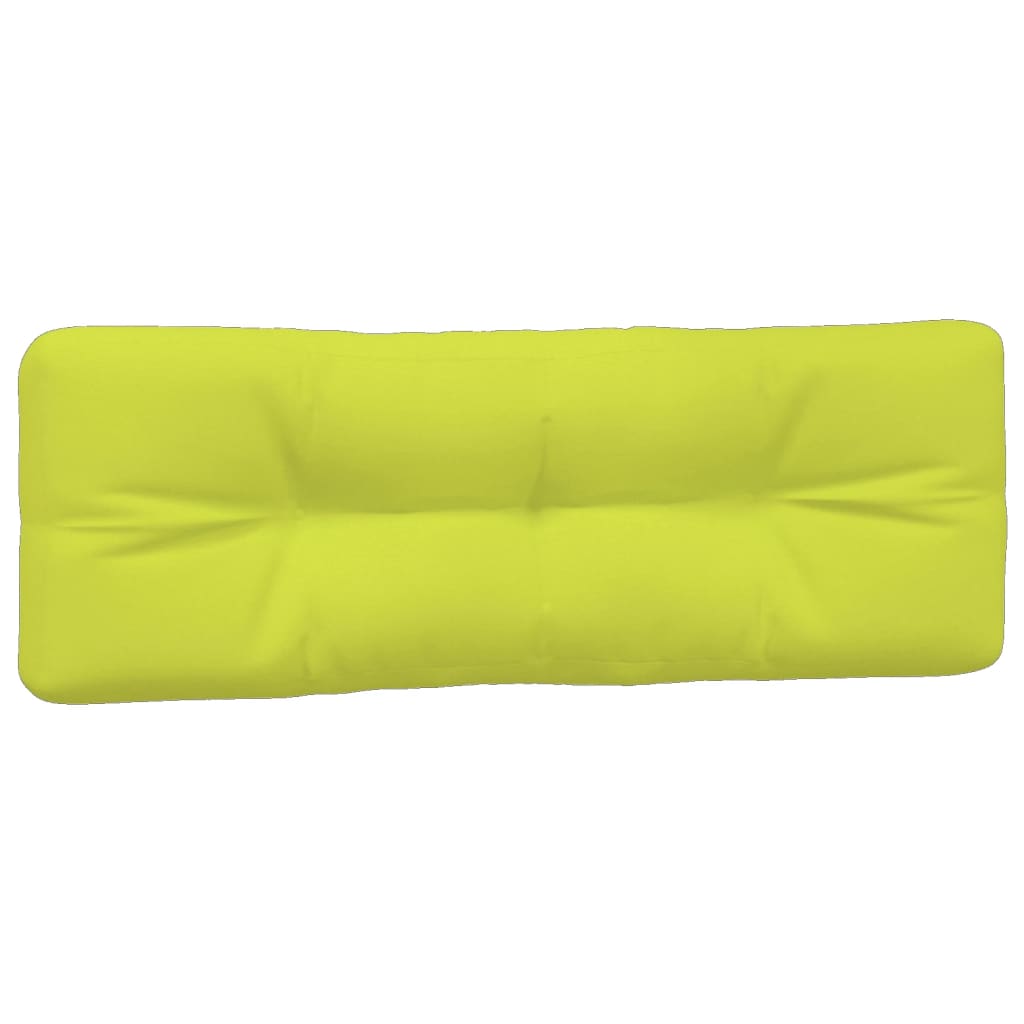Cuscini per Pallet 7 pz Verde Intenso in Tessuto