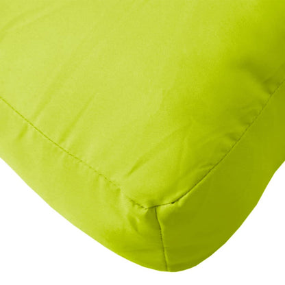 Cuscini per Pallet 7 pz Verde Intenso in Tessuto