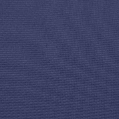 Cuscini per Pallet 7 pz Blu Marino in Tessuto