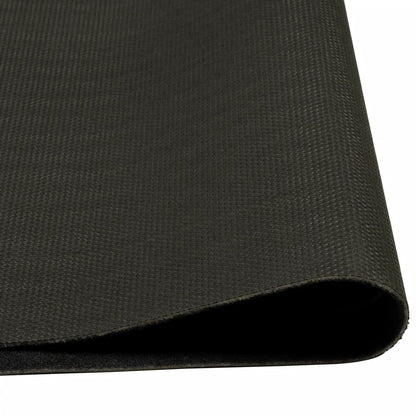 Tappeto da Cucina Lavabile Nero Tazza 60x180 cm in Velluto
