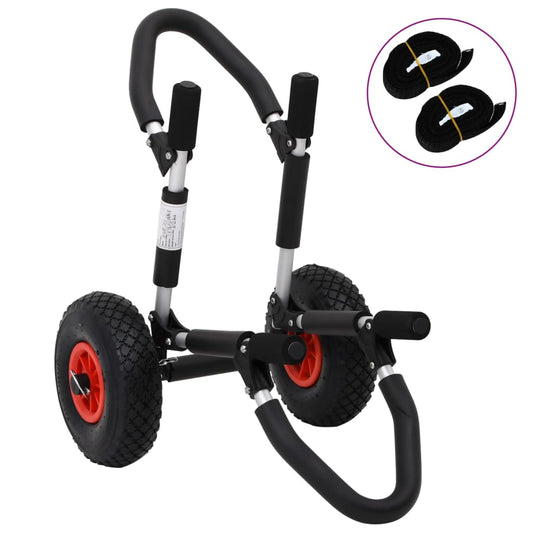 Carrello SUP per Tavola da Surf Pieghevole 45 kg in Alluminio