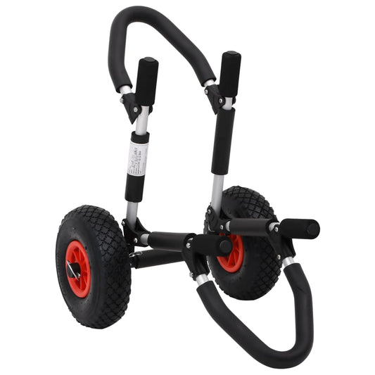 Carrello SUP per Tavola da Surf Pieghevole 45 kg in Alluminio