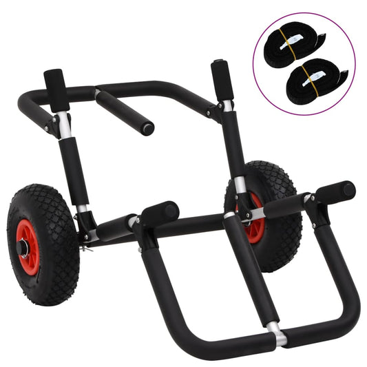 Carrello SUP per 2 Tavole da Surf Pieghevole 90 kg in Alluminio