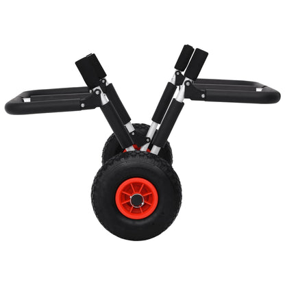 Carrello SUP per 2 Tavole da Surf Pieghevole 90 kg in Alluminio