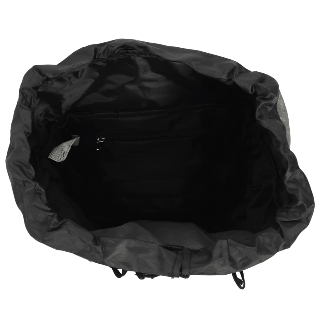 Zaino da Trekking Grigio 60 L in Tessuto Oxford