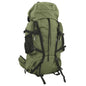 Zaino da Trekking Verde Militare 100 L in Tessuto Oxford