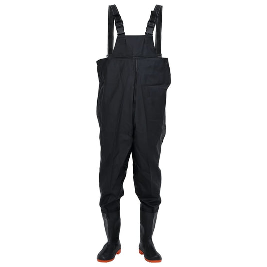 Wader da Pesca con Stivali Nero Taglia 45