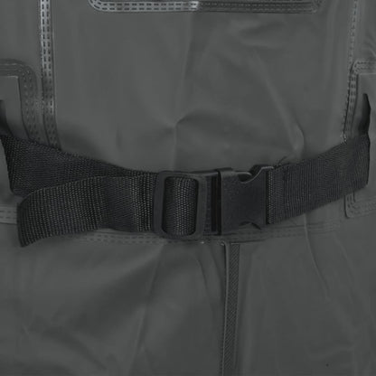 Wader con Stivali e Cintura Verde Scuro Taglia 41