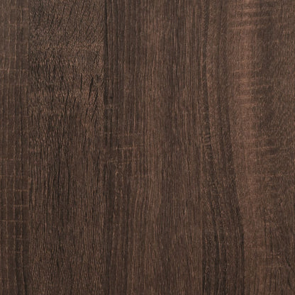 Recinto Lettiera Gatti Rovere Marrone 60x40x40 cm in Truciolato