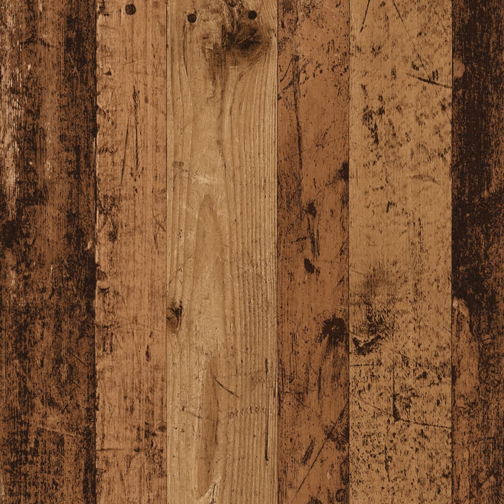 Recinto Lettiera Gatti Legno Vecchio 60x40x40 cm in Truciolato