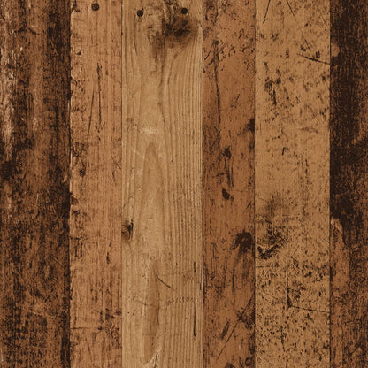 Recinto Lettiera Gatti Legno Vecchio 60x40x40 cm in Truciolato