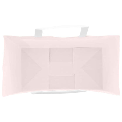 Sacchetti di Carta 250 pz con Manici Rosa 32x17x44 cm