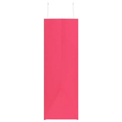 Sacchetti di Carta 250 pz con Manici Rosa 54x15x49 cm