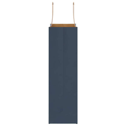 Sacchetti di Carta 50 pz con Manici Blu 21x11x36 cm
