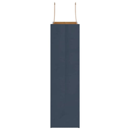Sacchetti di Carta 50 pz con Manici Blu 32x12x42 cm