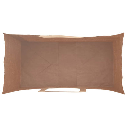 Sacchetti di Carta 50 pz con Manici Rossi 18x8x22 cm