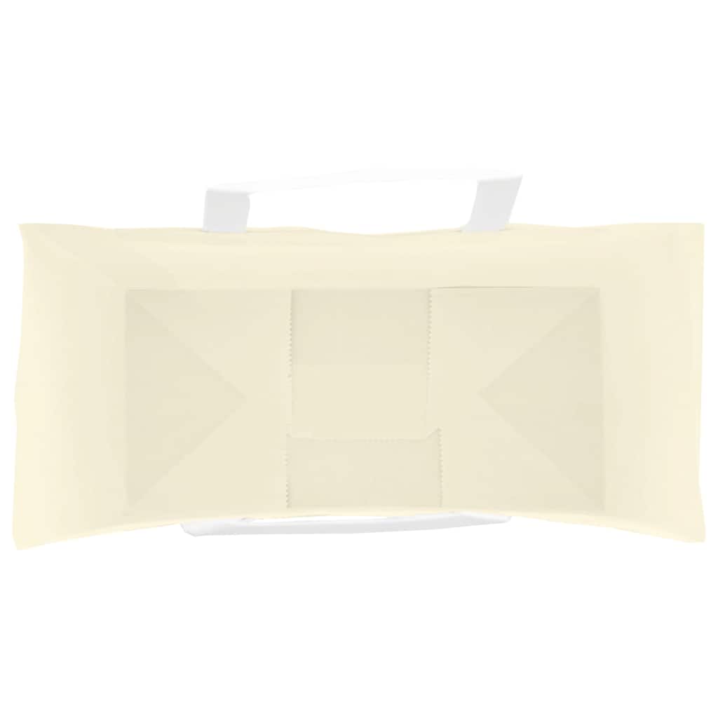 Sacchetti di Carta 50 pz con Manici Gialli 26x12x35 cm
