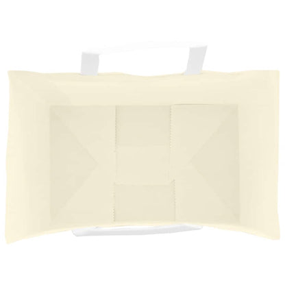 Sacchetti di Carta 50 pz con Manici Gialli 26x17x25 cm