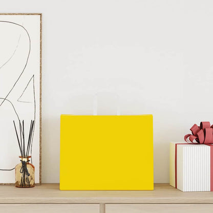 Sacchetti di Carta 50 pz con Manici Gialli 32x22x24 cm