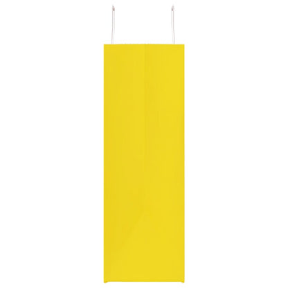 Sacchetti di Carta 50 pz con Manici Gialli 54x15x49 cm