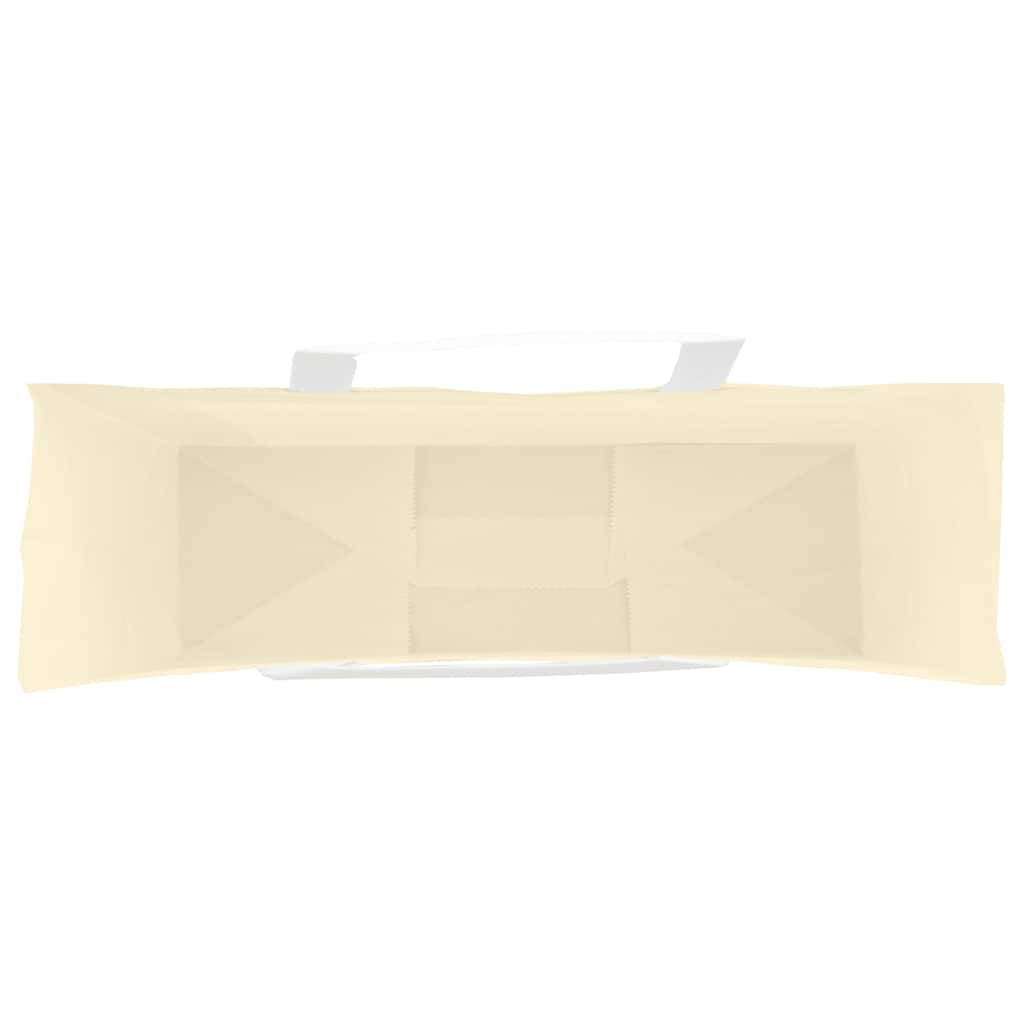 Sacchetti di Carta 50 pz con Manici Gialli 54x15x49 cm