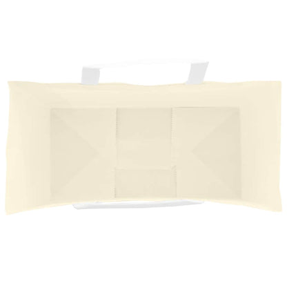 Sacchetti di Carta 250 pz con Manici Gialli 18x8x22 cm