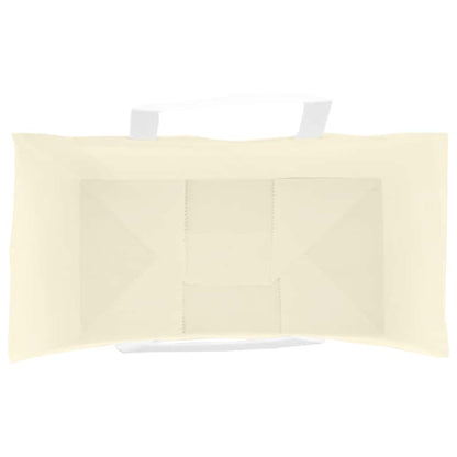 Sacchetti di Carta 250 pz con Manici Gialli 21x11x36 cm