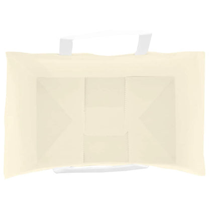 Sacchetti di Carta 250 pz con Manici Gialli 26x17x25 cm
