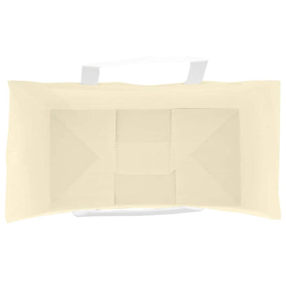 Sacchetti di Carta 250 pz con Manici Gialli 32x17x25 cm