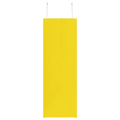Sacchetti di Carta 250 pz con Manici Gialli 54x15x49 cm