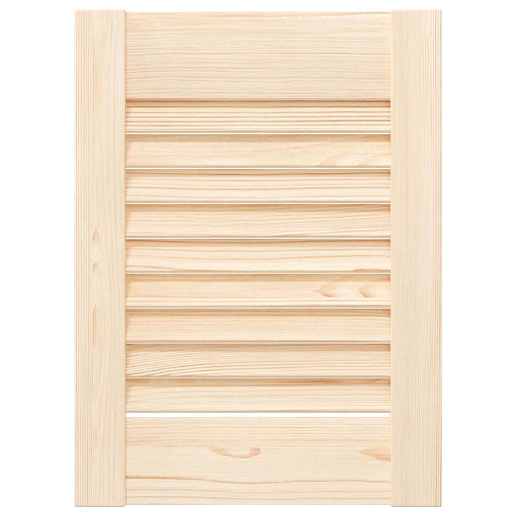 Ante con Design a Lamelle 4 pz 39,5x29,5 cm in Legno di Pino