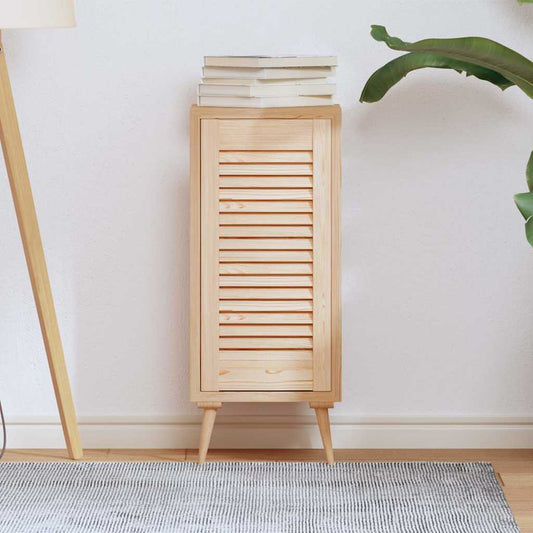 Anta con Design a Lamelle 61,5x29,5 cm in Legno di Pino