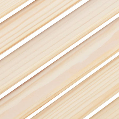 Ante con Design a Lamelle 2 pz 61,5x29,5 cm in Legno di Pino