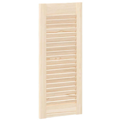 Ante con Design a Lamelle 2 pz 69x29,5 cm in Legno di Pino