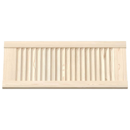 Ante con Design a Lamelle 4 pz 69x29,5 cm in Legno di Pino