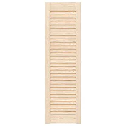 Anta con Design a Lamelle 99x29,5 cm in Legno di Pino
