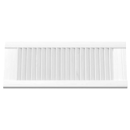 Anta a Lamelle Bianca 61,5x29,5 cm
