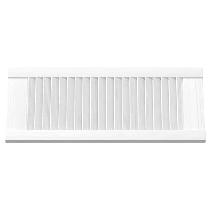 Ante a Lamelle 2 pz Bianche 61,5x29,5 cm