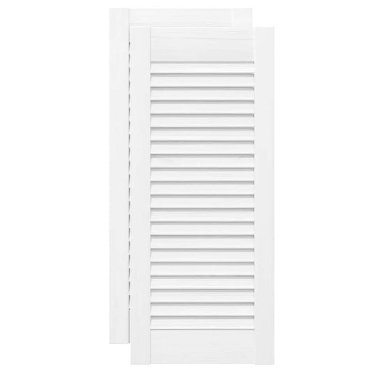 Ante a Lamelle 2 pz Bianche 69x29,5 cm